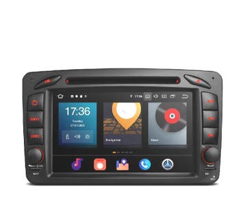 Autoradio Gps Android 13 Pour Mercedes W639 03-06 W203 00-04, Verzenden, Nieuw