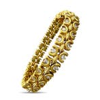 Armband - 14 karaat Exclusieve 14K geelgouden armband met, Nieuw