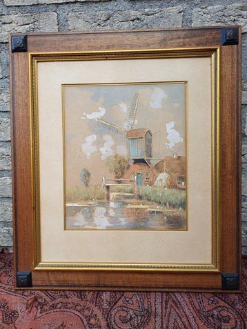 Jan Knikker Junoir ( 1911-1990 ) - Landschappen, Antiek en Kunst