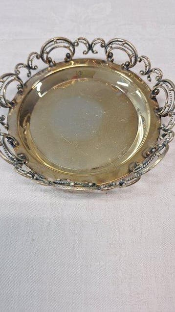 Athos Masi - Bol - Argent 800 - Petit centre de table, Antiquités & Art, Antiquités | Argent & Or