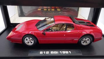 KK-Scale 1:18 - Modelauto - Ferrari 512 BBi 1981 -