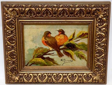 Miguel Gimeno (1910–1987) - Aves sobre la rama