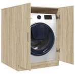 vidaXL Wasmachinekast 70,5x71,5x91,5 cm sonoma eikenkleurig, Verzenden