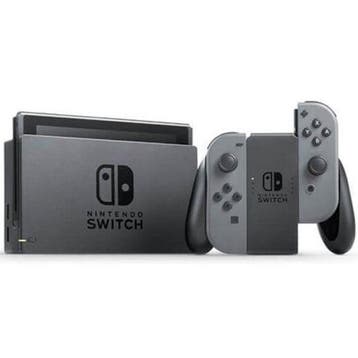 Nintendo Switch Console Set Grijs V1 (Nette Staat), Games en Spelcomputers, Spelcomputers | Nintendo Switch, Ophalen of Verzenden