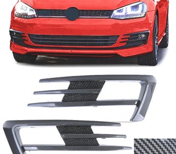 Grilles Antibrouillard Pour Volkswagen Vw Golf 7 12-17 Look, Verzenden