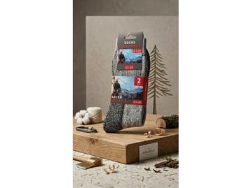Veiling - 14 paar Heavy Duty Werksokken – Sterke Werk sokk, Nieuw