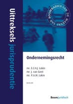Uittreksels jurisprudentie ondernemingsrecht / Uittreksels, Verzenden, Gelezen, J. van Gent