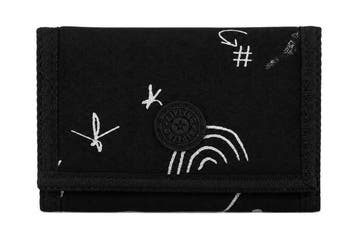 Kipling Portemonnees Zwart, Handtassen en Accessoires, Verzenden, Zo goed als nieuw, Zwart