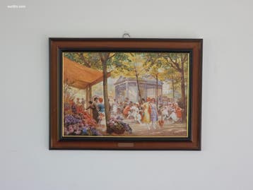 Schilderij Eugene A. F. Deully, b. 1860 A...