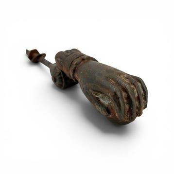 Gotische stijl Deurklopper - 1850-1900 - Neo-Gotische Hand