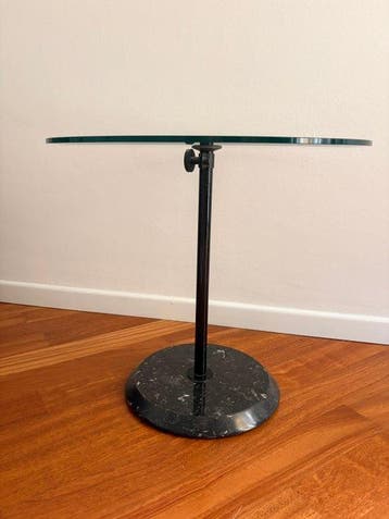 Table dappoint - Marbre - Table basse au design vintage