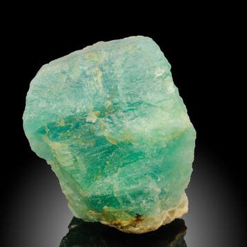 FLUORITE bleu océan Groupe de cristal - Hauteur : 6.5 cm -