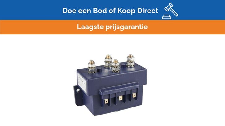 Bieden: MZ Electronics MZ2130/I 24V 130A 4-pole, Watersport en Boten, Bootonderdelen, Ophalen of Verzenden