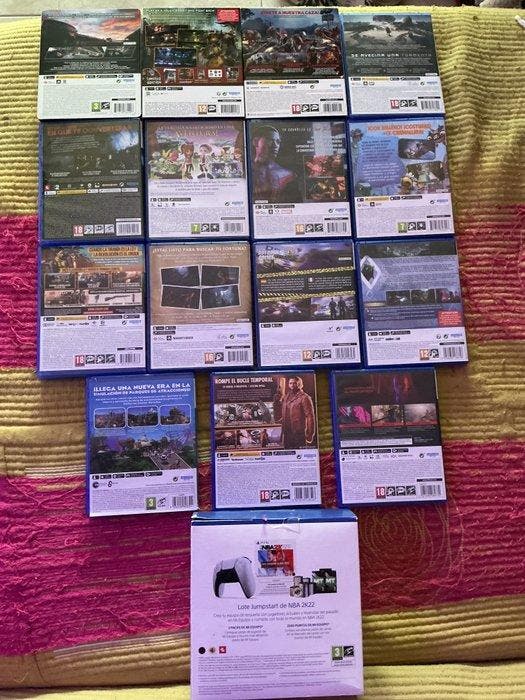 Sony - Playstation 5 - Lote juegos PS5 y mando DualSense -, Games en Spelcomputers, Spelcomputers | Overige Accessoires