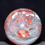 Sakura Agaatbol - De Versteende Bron. - Hoogte: 98.5 mm -