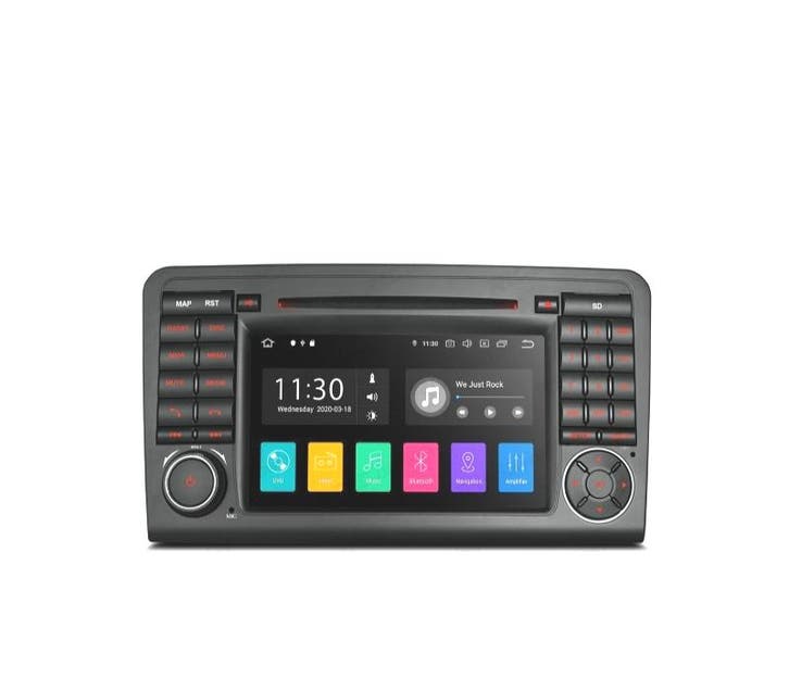 Autoradio Gps Android 10 7  Pour Mercedes Ml 05-12 Gl 06-12, Auto diversen, Autonavigatie, Verzenden