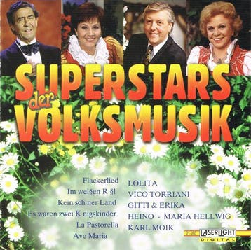 Various - Superstars Der Volksmusik, Cd's en Dvd's, Verzenden, Gebruikt