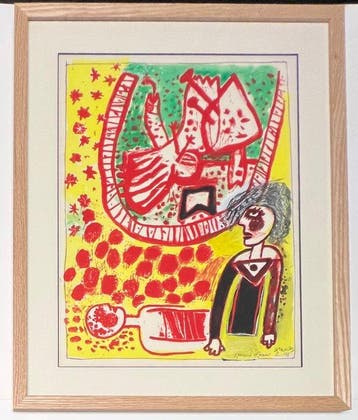 Corneille (1922-2010) - Turbulence de lété. Oeuvre