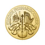 Gouden munt Philharmoniker 1/4 troy ounce