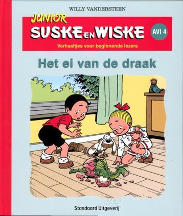 Junior Suske en Wiske Het ei van de draak / Junior Suske en, Boeken, Verzenden, Gelezen, Willy Vandersteen