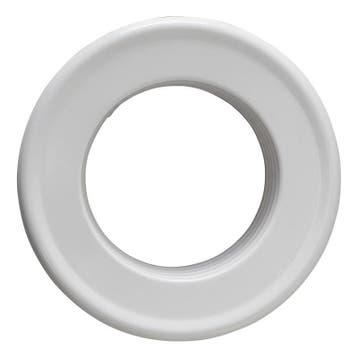 Afwerkrozet Ø125mm - wit, Verzenden, Nieuw