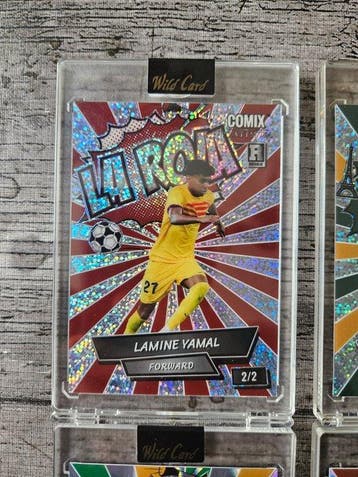 Wild Card Lamine Yamal 1/2 2/2 Serialized card, Insert card,