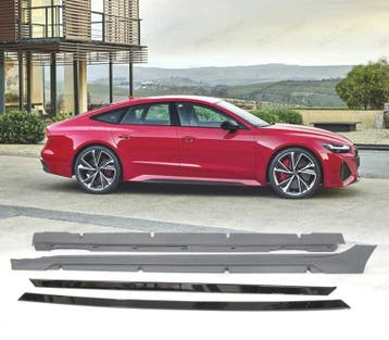 BAS DE CAISSE AUDI A7 18- LOOK RS7 ABS, Verzenden