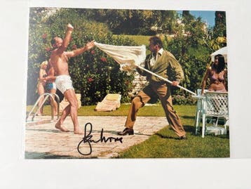 James Bond - Lot of 2 handsigned photos George Lazenby and, Nieuw