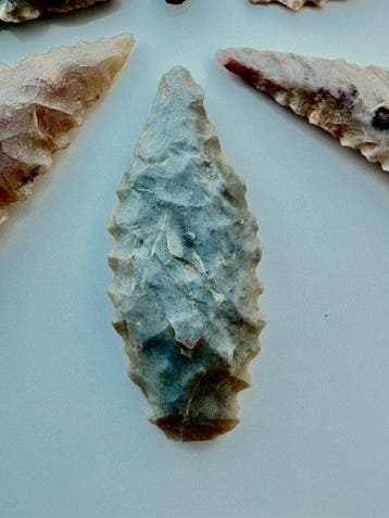 Prehistorie Silex Werktuig - 42 mm (Zonder minimumprijs)