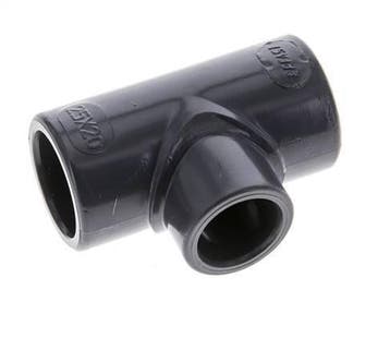 Raccord en T réducteur en PVC 25 à 20mm [2 Pièces], Verzenden