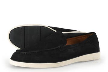 Nelson Loafers in maat 43 Zwart, Kleding | Heren, Schoenen, Loafers, Verzenden, Zwart, Zo goed als nieuw