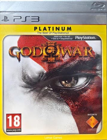 God of War III  platinum (ps3 used game), Ophalen of Verzenden, Nieuw