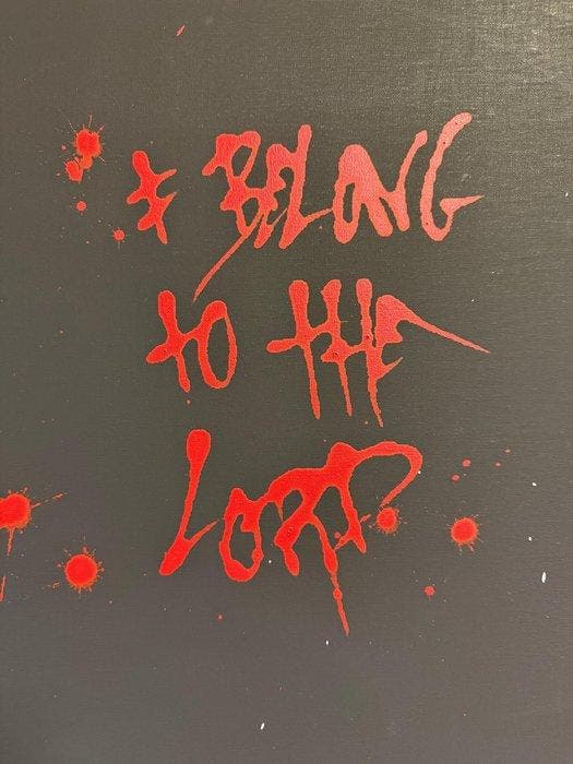 Karl Lagasse - I Belong to the Lord, Antiquités & Art, Art | Peinture | Moderne