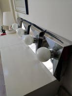 Wandlamp (4) - Opaline glas