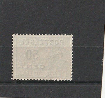 Pays-Bas 1907 - 50 centimes Port de Ruyter avec certificat, Gestempeld