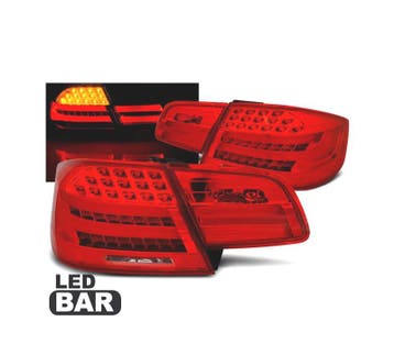 FEUX ARRIÈRE BMW E92 06-10 LIGHT BAR ROUGE CHROMÉ, Verzenden