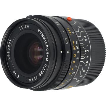 Leica 11604 Summicron-M 28mm F/2 ASPH. | Occasion, Ophalen of Verzenden, Nieuw
