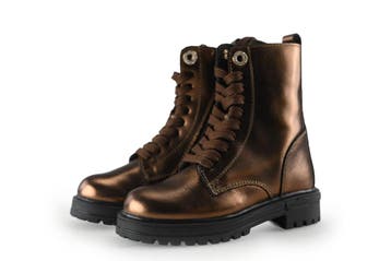 Muyters Veterboots Meisjes in maat 28 Brons, Verzenden, Schoenen
