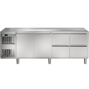 Koelwerkbank | CRIO TECH | 590L | 2 Deuren + 4 Laden (1/1, Verzenden