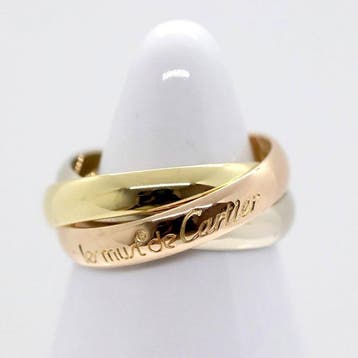 Cartier - Ring - Trinity - 18 karaat Roségoud, Witgoud, Geel