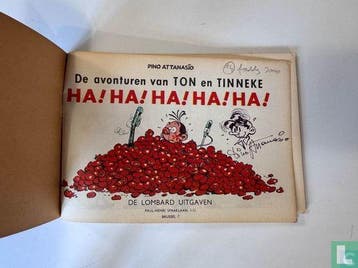 Ton en Tineke - Ha! Ha! Ha! Ha! Ha! - 1964, Eén stripboek, Verzenden, Gelezen, Hamme, Jean van, Meys, Lucien.