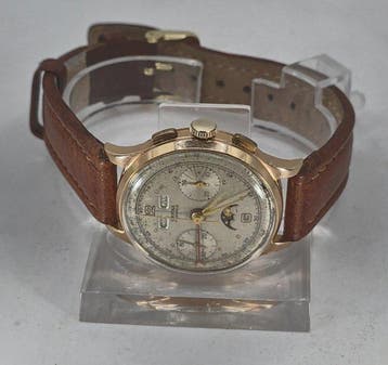 Orfina -18K Gold Komplikation - Triplekalender + Mondphase +
