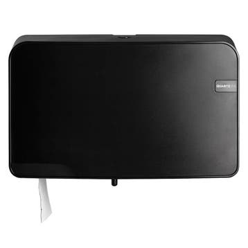 Jumboroldispenser | QUARTZ BLACK | Kunststof | 2, Verzenden