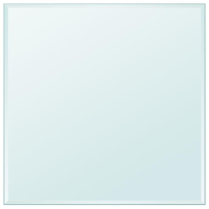 vidaXL Tafelblad van gehard glas 700x700 mm vierkant, Huis en Inrichting, Tafelonderdelen, Nieuw, Verzenden