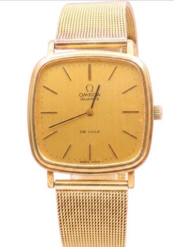 Omega - De Ville QUARTZ Cal.1330 Mens Wristwatch - Zonder, Nieuw