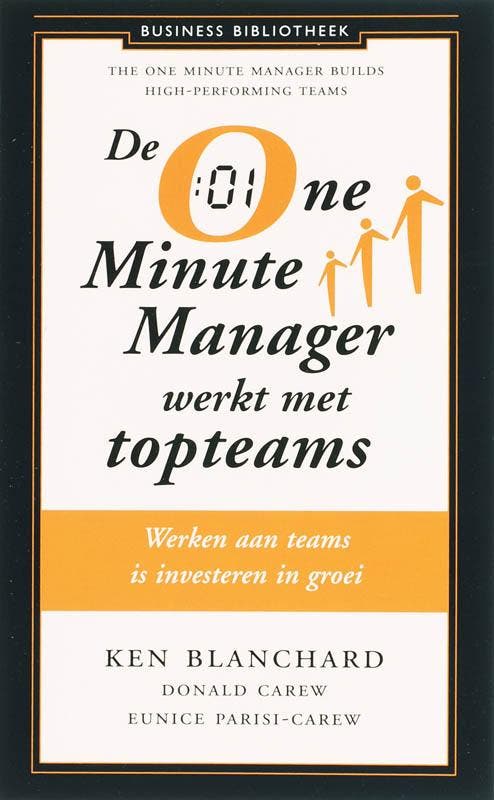 One Minute Manager werkt met topteams / Business bibliotheek, Livres, Économie, Management & Marketing, Envoi