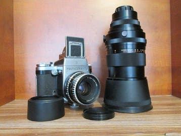 Pentacon Six TL + 80mm + 180mm | Appareil photo argentique