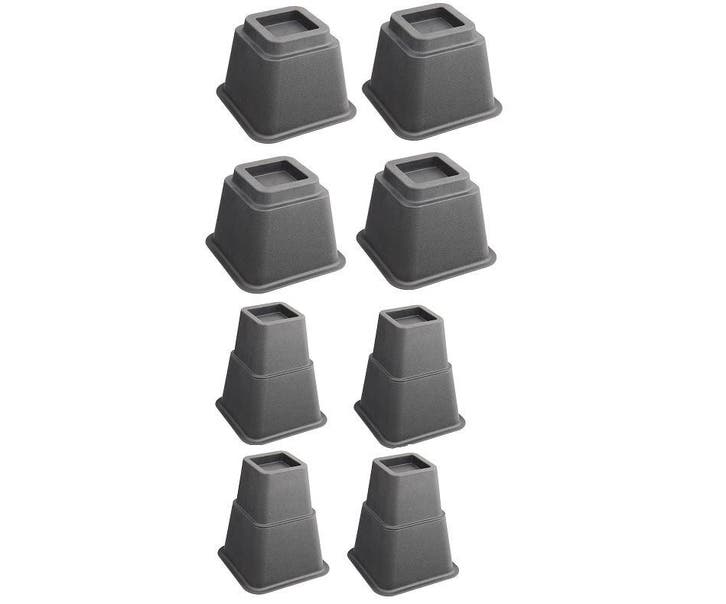 SecuCare bed/meubelverhoger 80/130/210 mm zwart, Diversen, Verpleegmiddelen, Nieuw