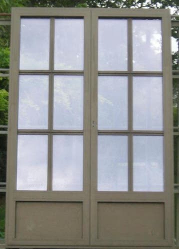 steellook aluminium terrasraam , raam , chassis 160 x 240, Deurkozijn, Ophalen of Verzenden, 150 tot 225 cm, Inclusief glas