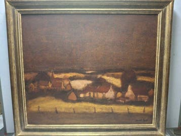 Karel Eyck (XX) - Vlaams dorpje